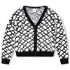 Knitted furry cardigan by Boss