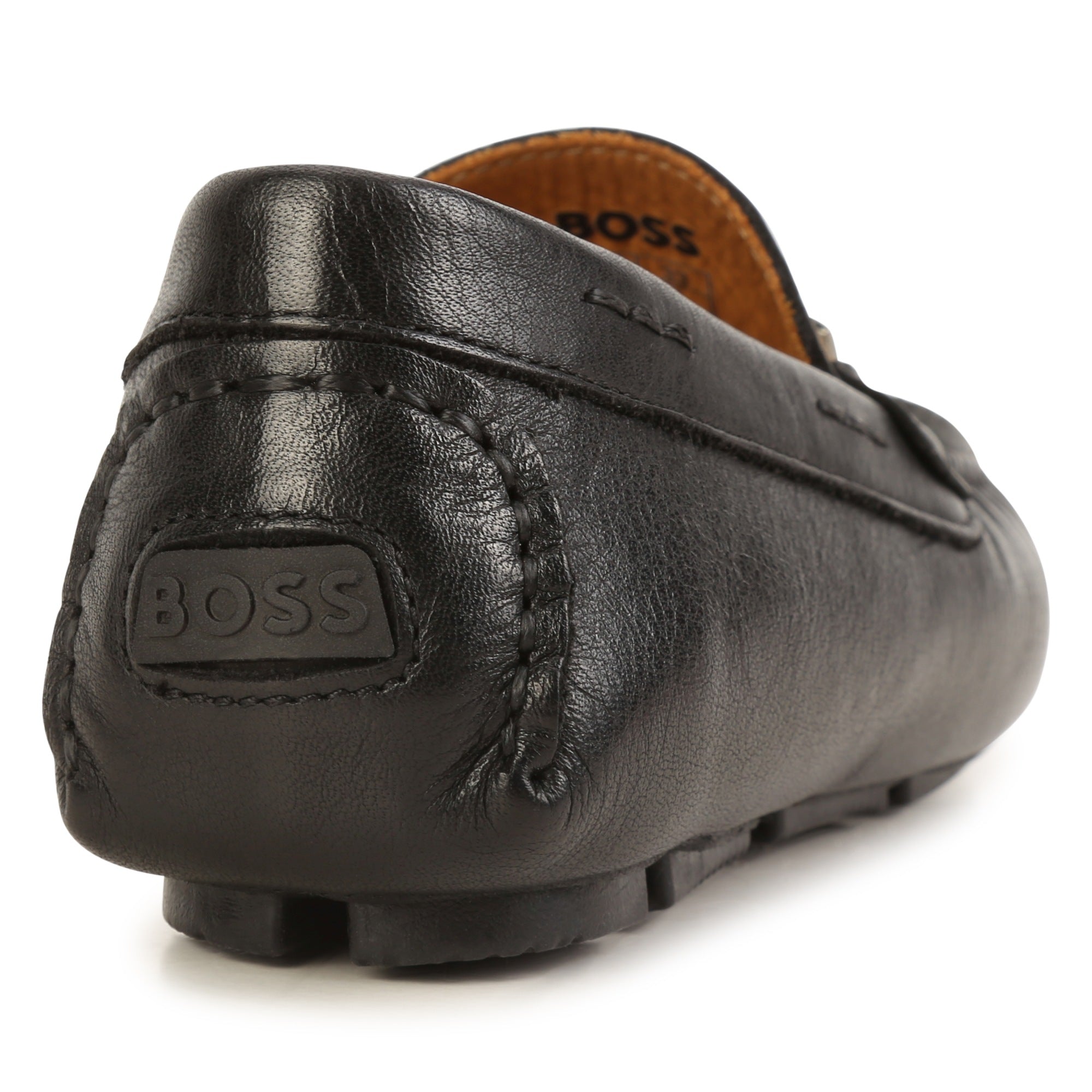 Moccasin black loafers Hugo Boss– Flying Colors