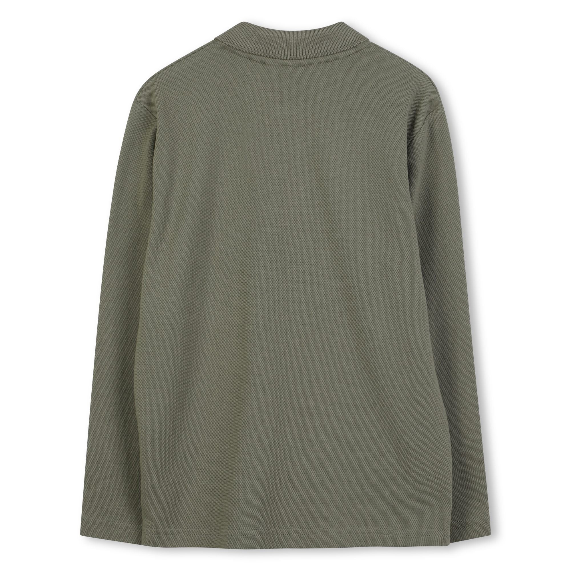 Boss Long sleeve green polo