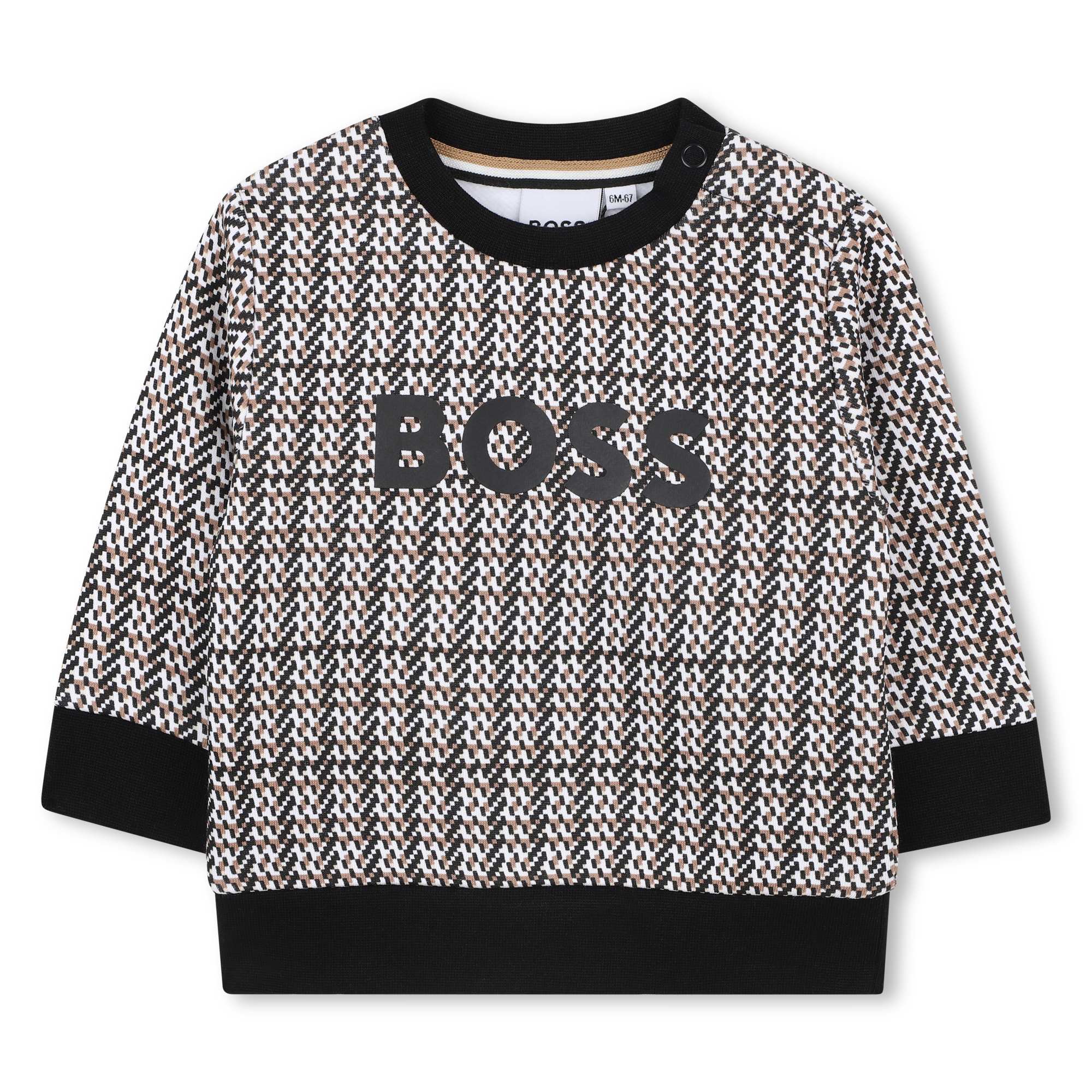 Boss Design detail sweatshirt