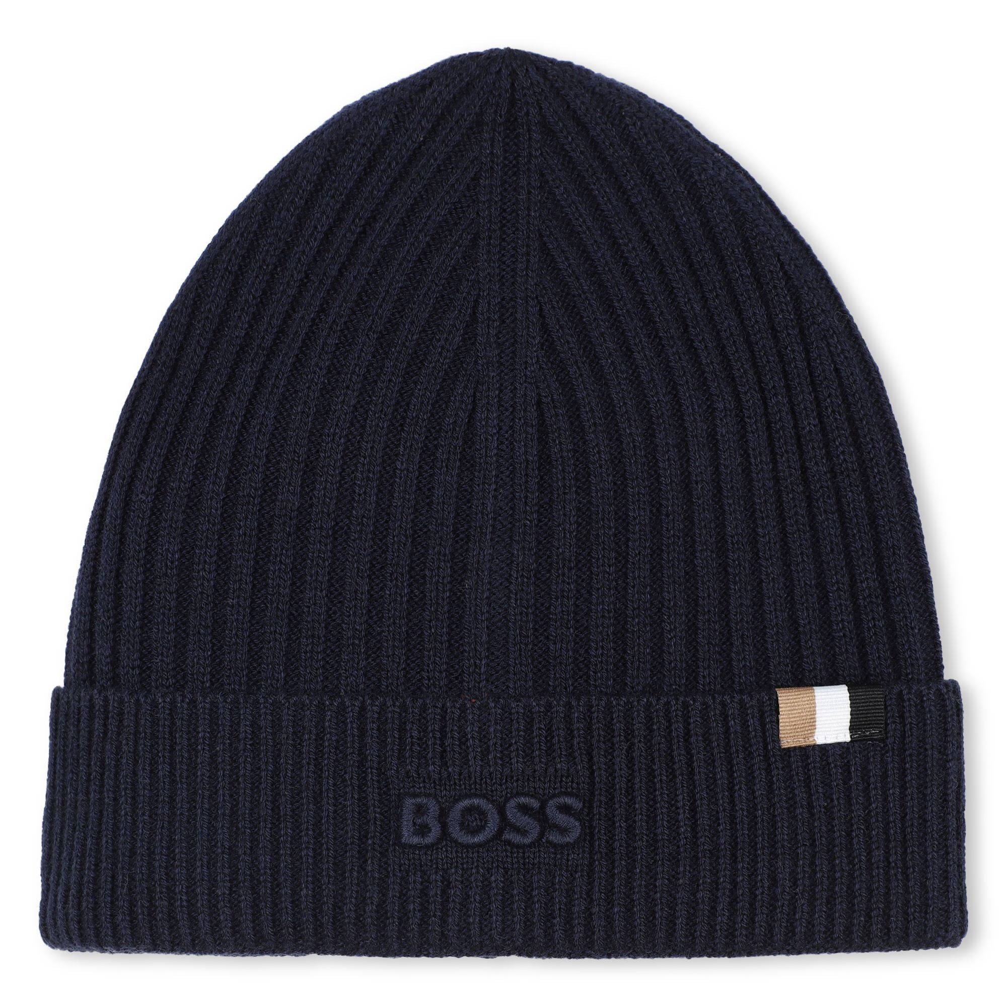 Boss Navy Beanie