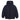 Boss Hooded puffer navy coat