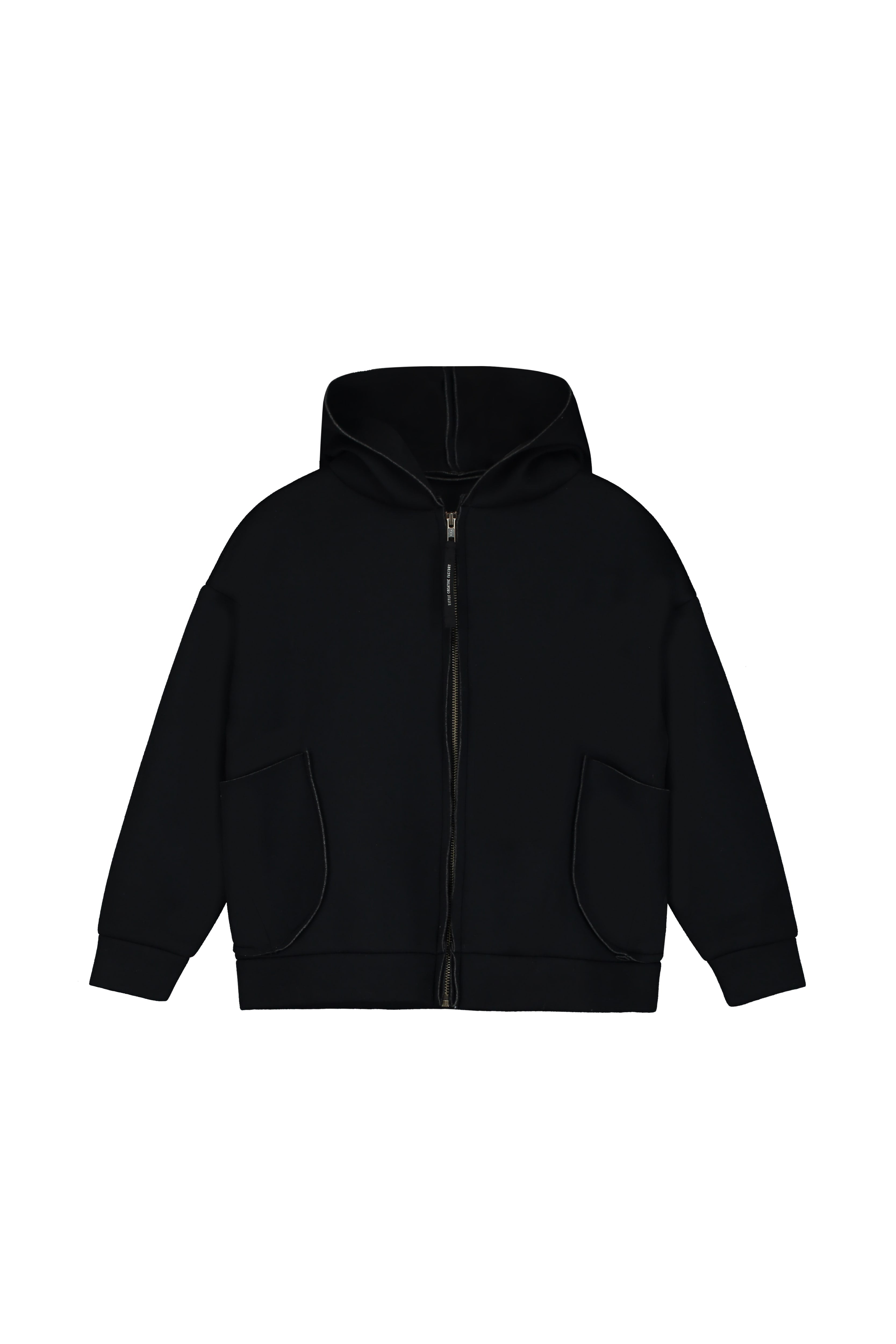 Little Creative Factory Neoprene black hoodie jacket
