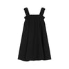 Jumper strap black dress by Little Parni