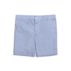 Blue stripe shorts by Little Parni
