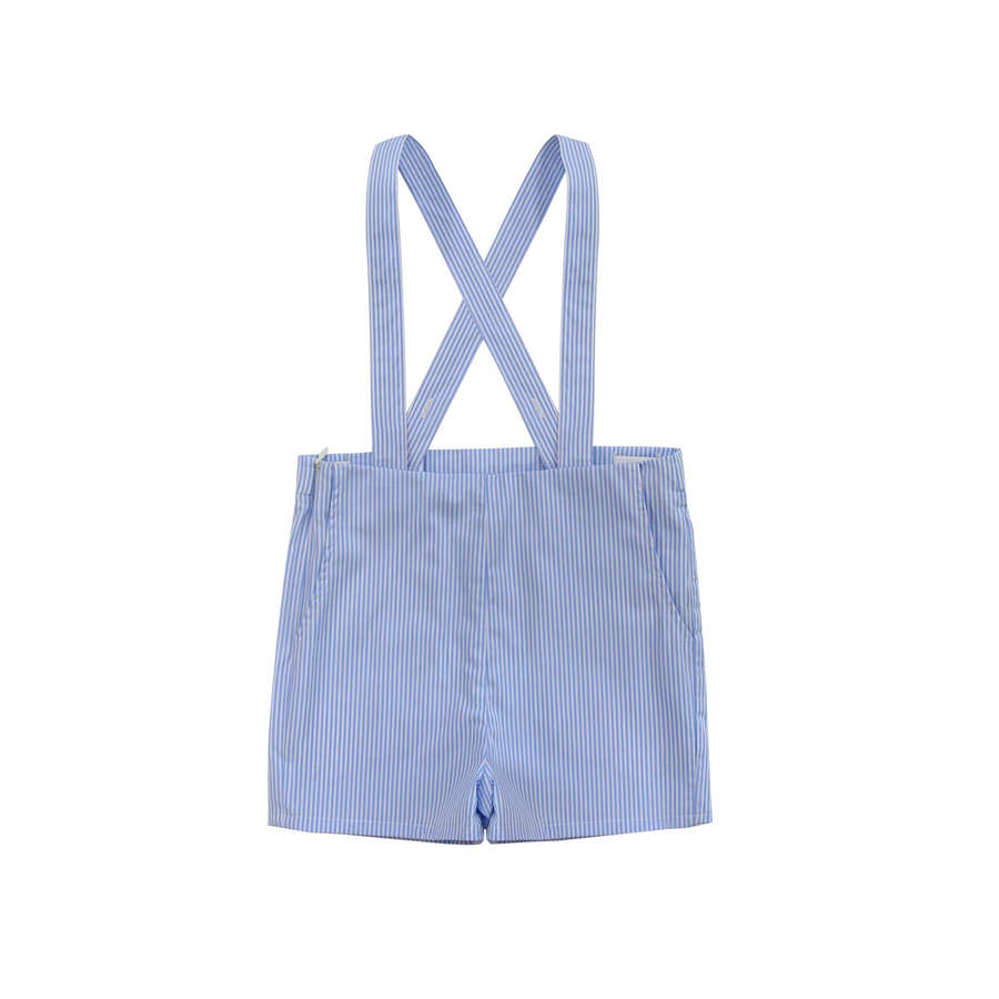 Blue stripe overall by Little Parni