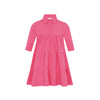 Hot pink tiered dress by Little Parni