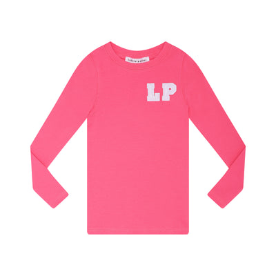 Hot pink tee by Little Parni