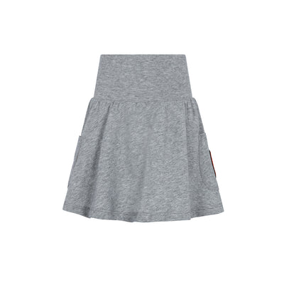 Pockets grey skirt by Little Parni