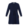 Pocket navy dress by Little Parni