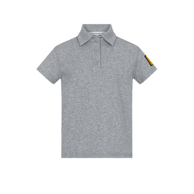 Grey LP polo by Little Parni