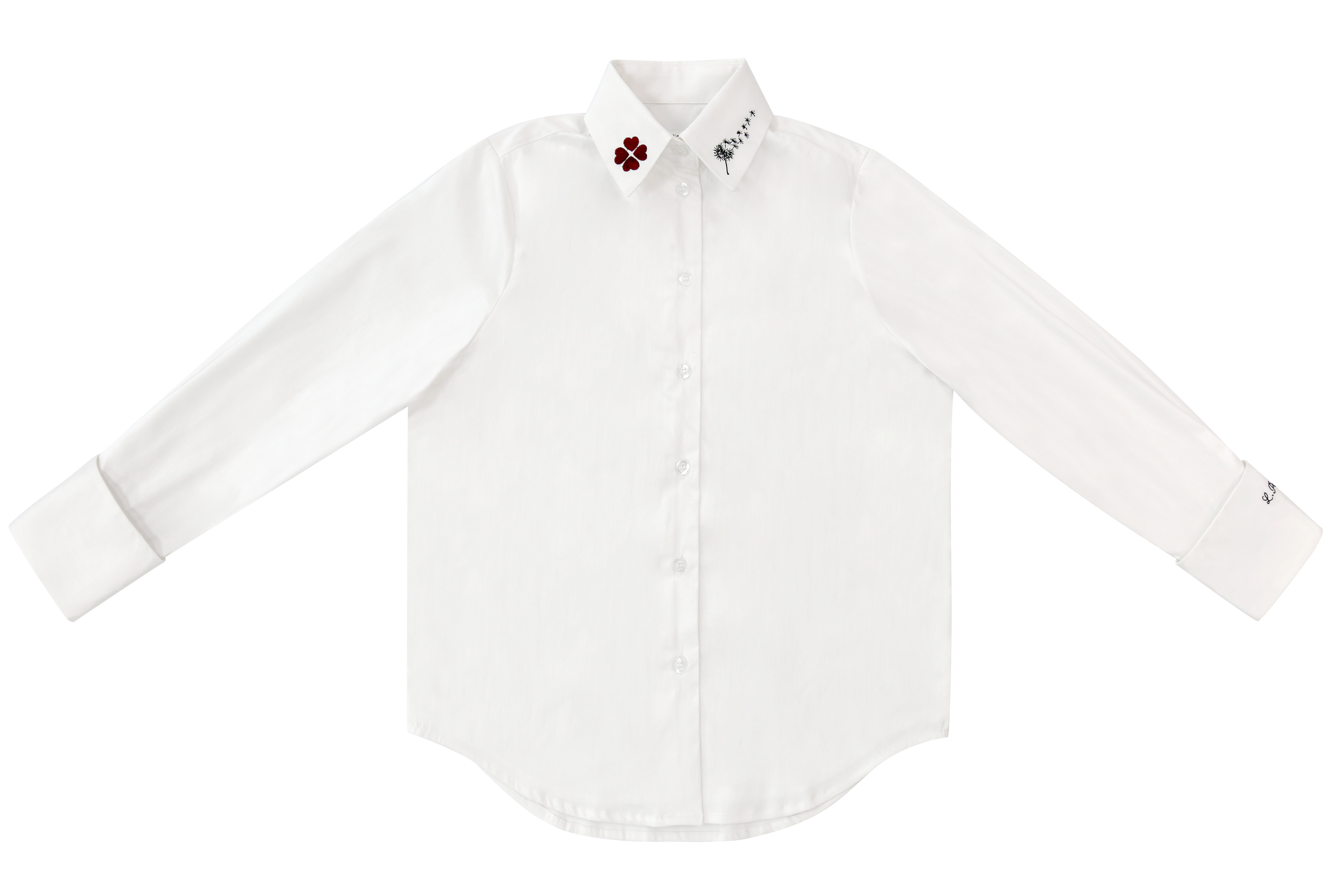 Little Parni Teen white shirt