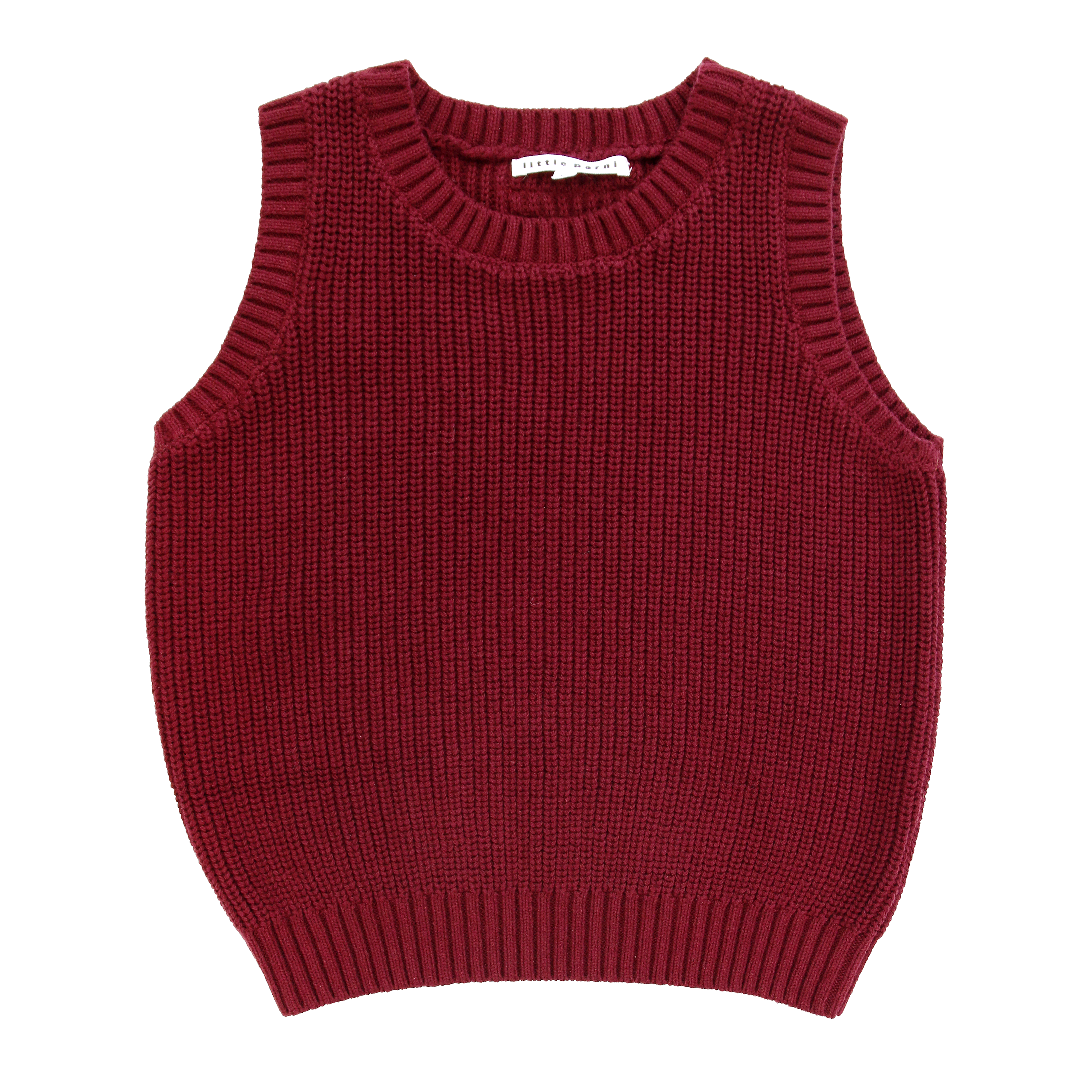 Little Parni Burgundy Vest