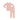 Little Parni Collar detail pink cardigan set