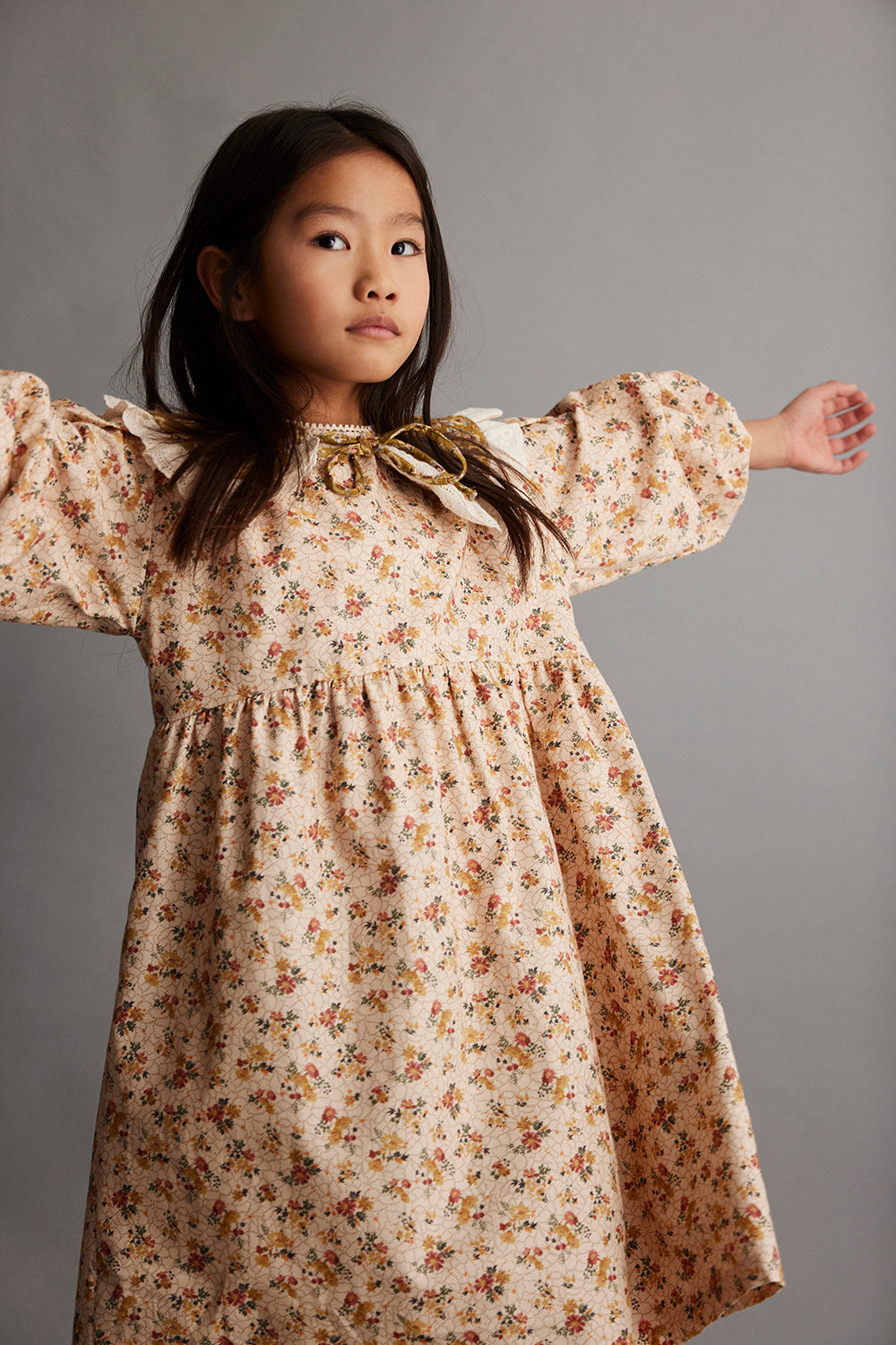Karina floral dress by My Little Cozmo – Flying Colors