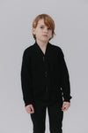 Toggle black cardigan by Kipp