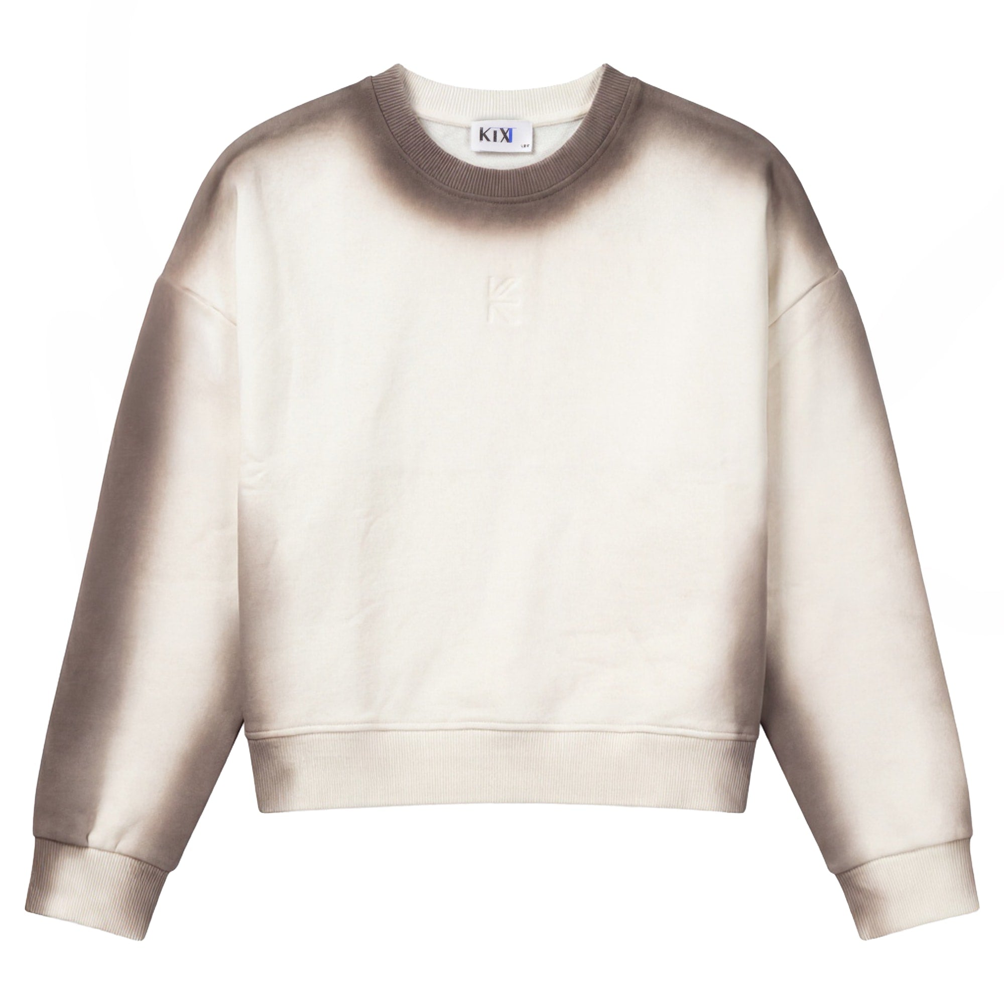 Kix Fade effect brown sweatshirt