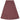 Kix Panel burgundy denim midi skirt