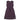 Kix Drawstring waist plum dress