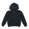 Navy textured zip up hoodie by Colmar