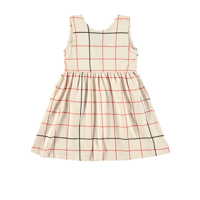 Grid red dress by Babyclic