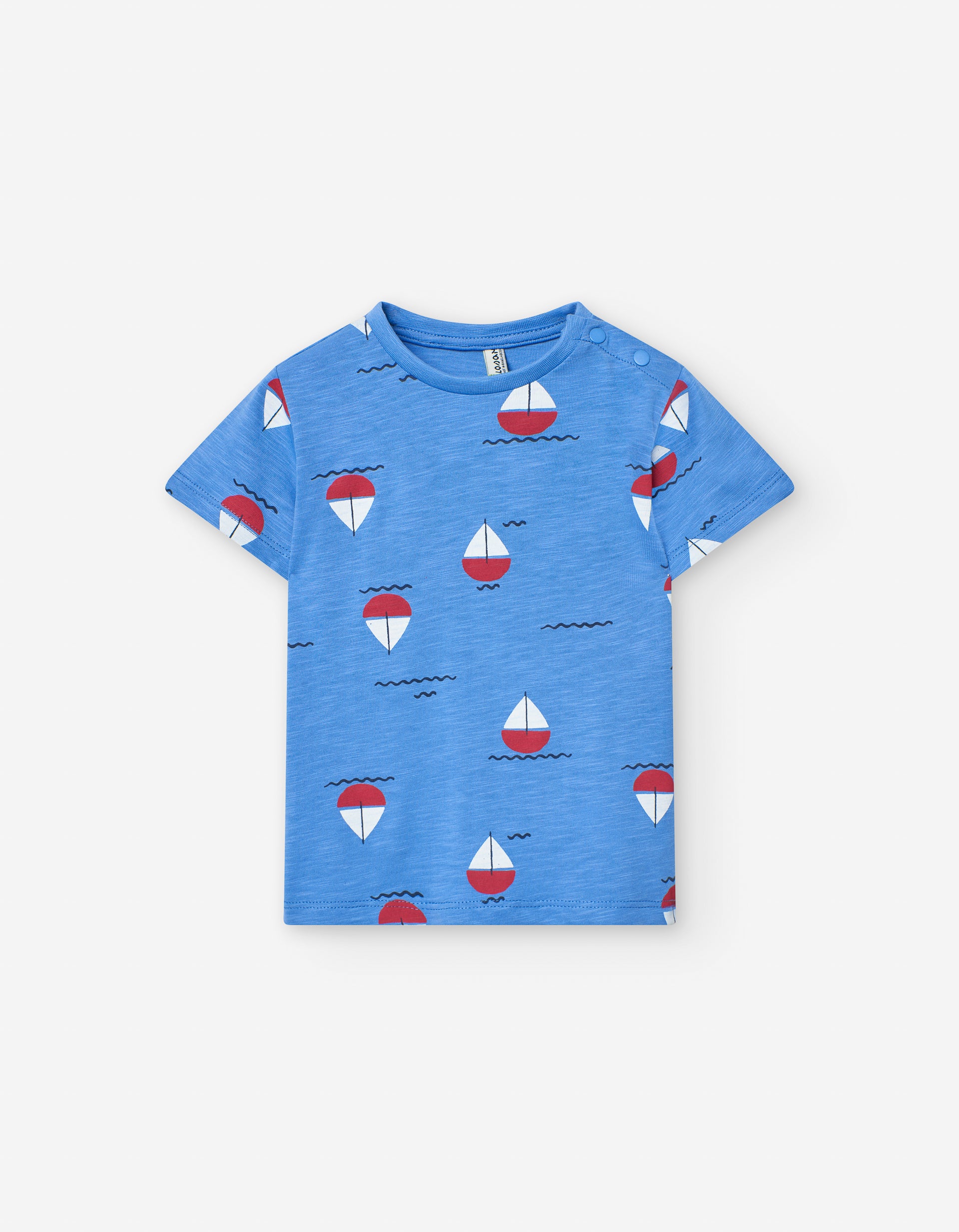Boat print tee by Losan