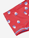 Boat print swim shorts by Losan