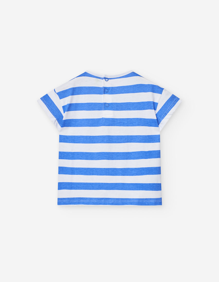 Cherry stripe tee by Losan