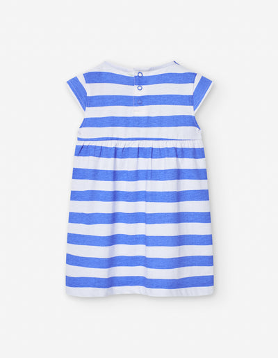 Cherries me stripe dress by Losan