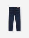 Dark Denim Skinny Fit Pants by Losan