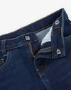Dark Denim Skinny Fit Pants by Losan