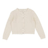 Pointelle knit ivory cardigan by Lil Leggs
