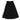 Luna Mae Ila Black Buckle Skirt