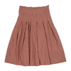 Pleat mauve skirt by Luna Mae