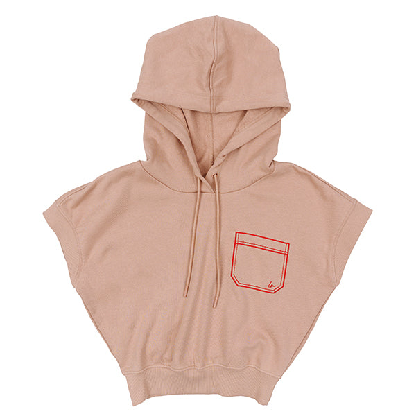 Luna Mae Cora pink hooded vest - Flying Colors