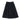 Lia charcoal short skirt by Luna Mae