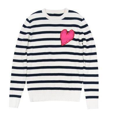 Liv stripe sweater by Luna Mae