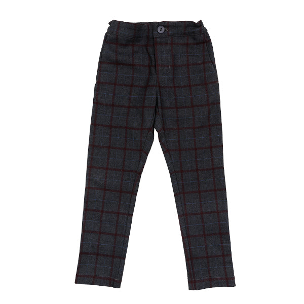 Motu Vance wine plaid pants