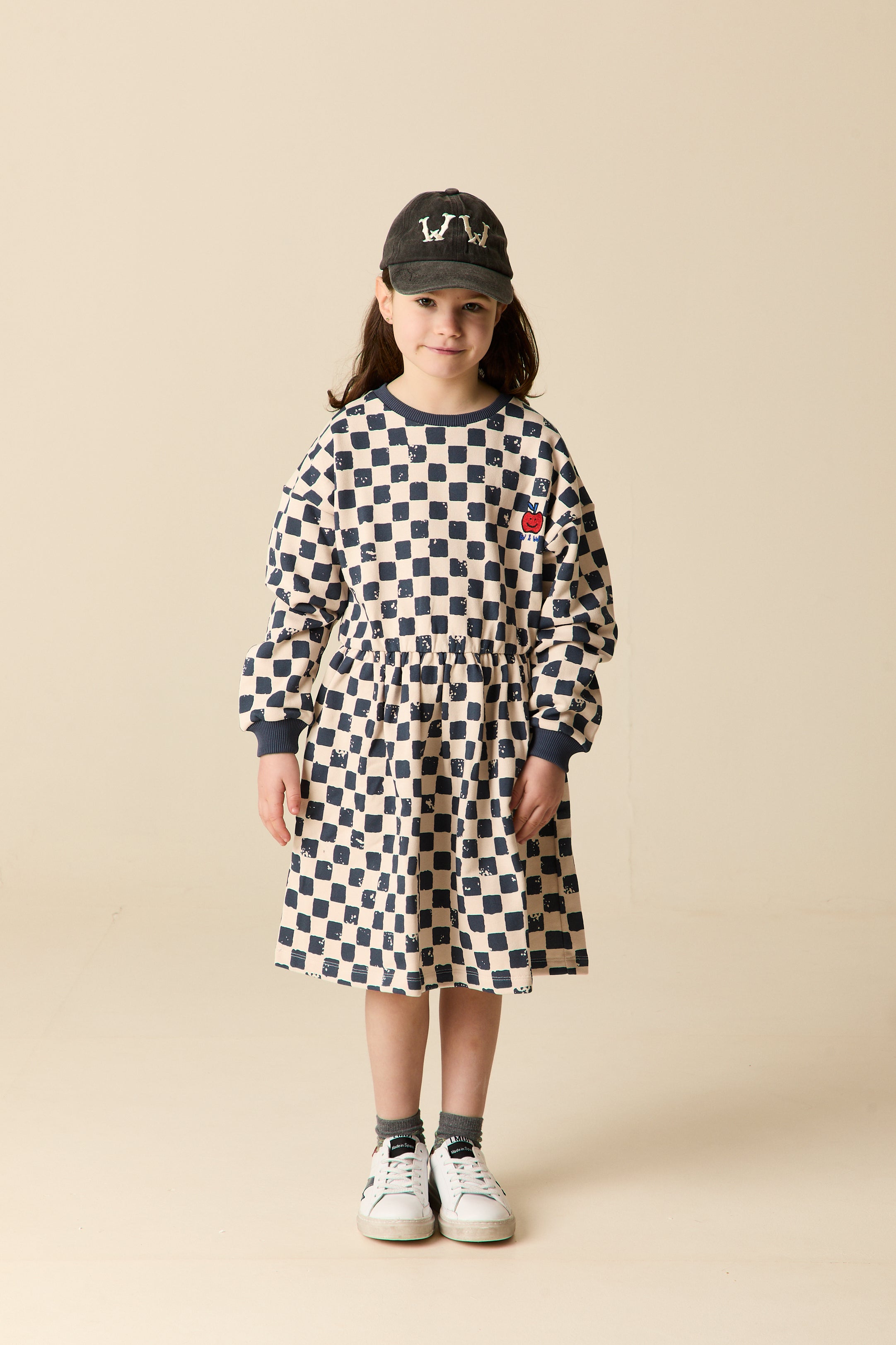 Wander & Wonder Checkerboard dress
