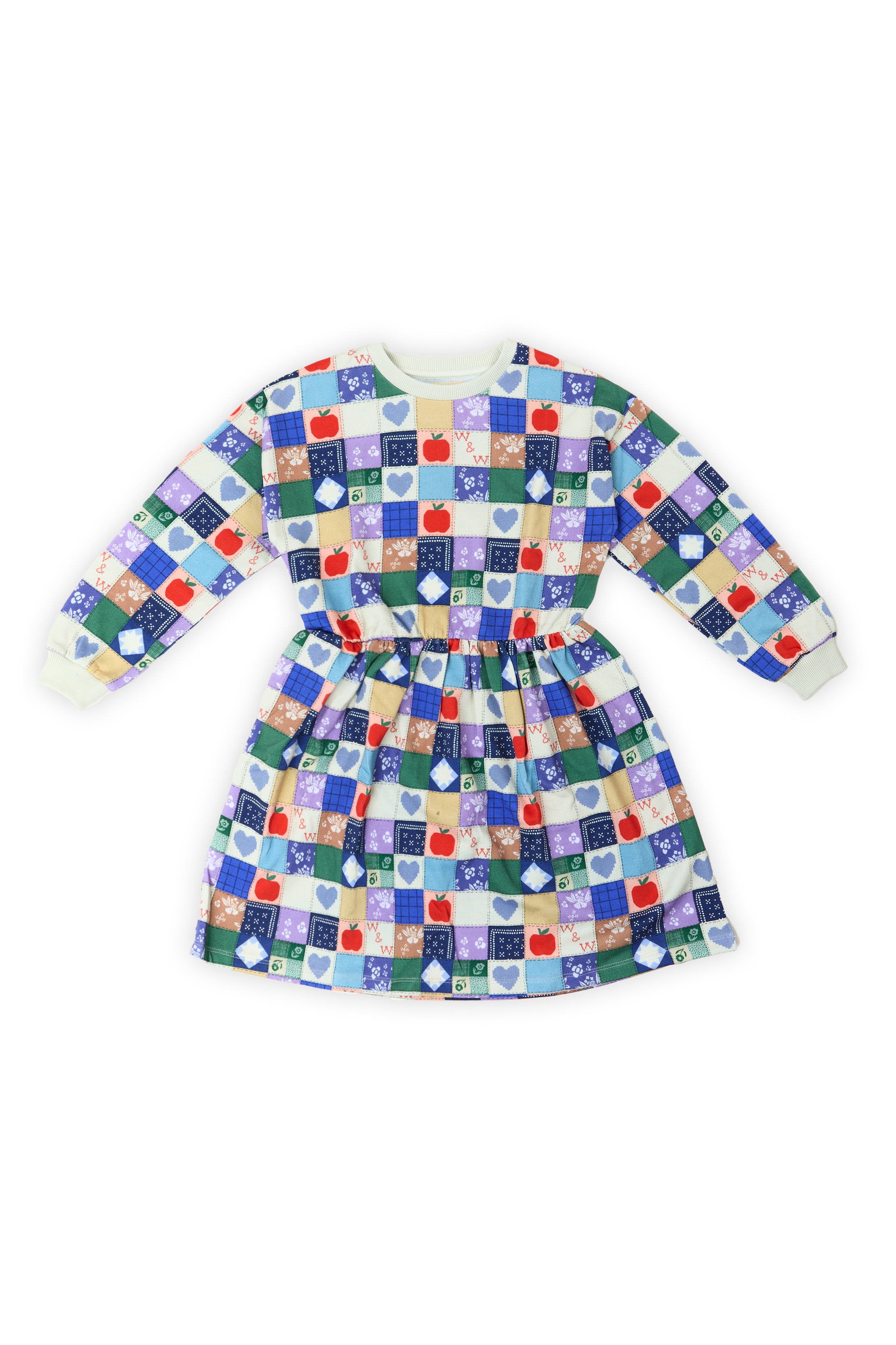 Wander & Wonder Printed multi quilt dress