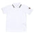 White solid polo by Colmar