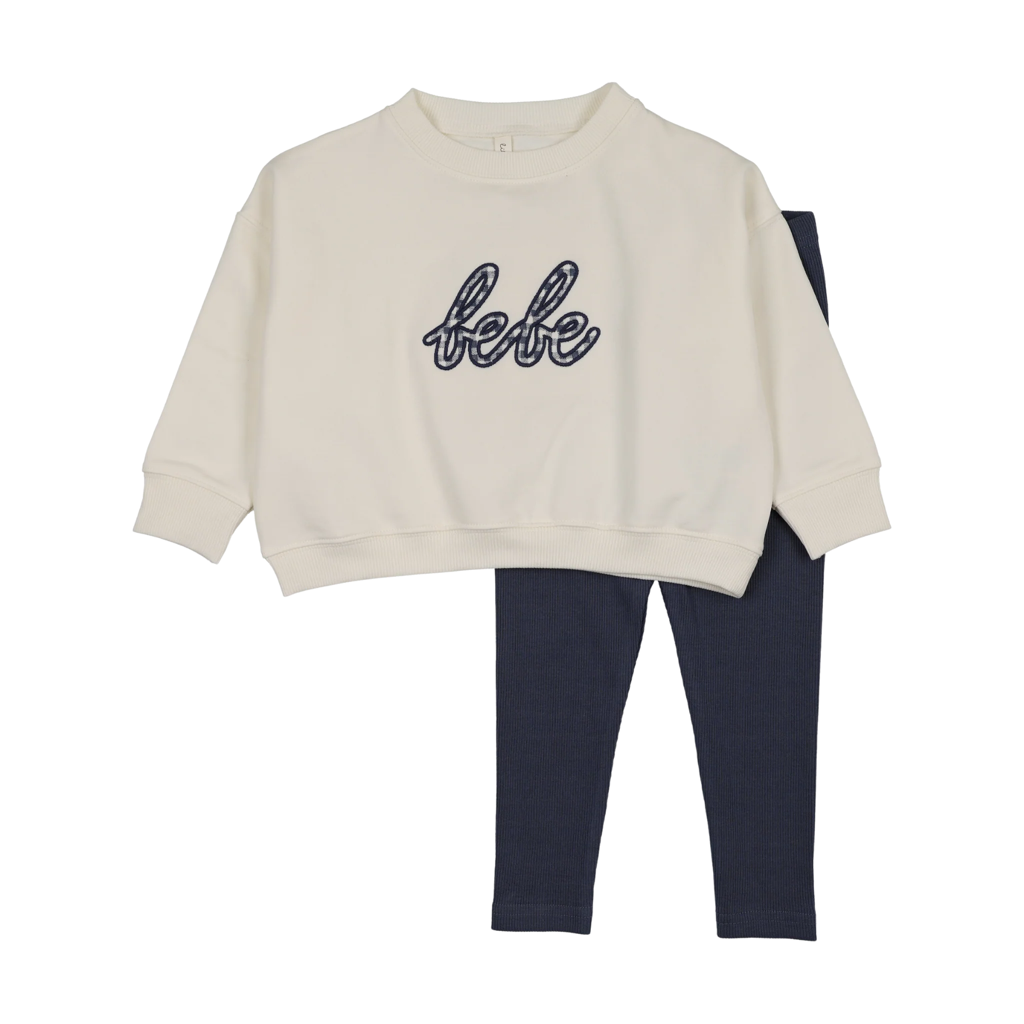Lilette Bebe print sweatshirt set - Flying Colors