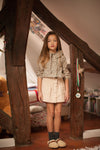 Corduroy beige skirt by Louis Louise