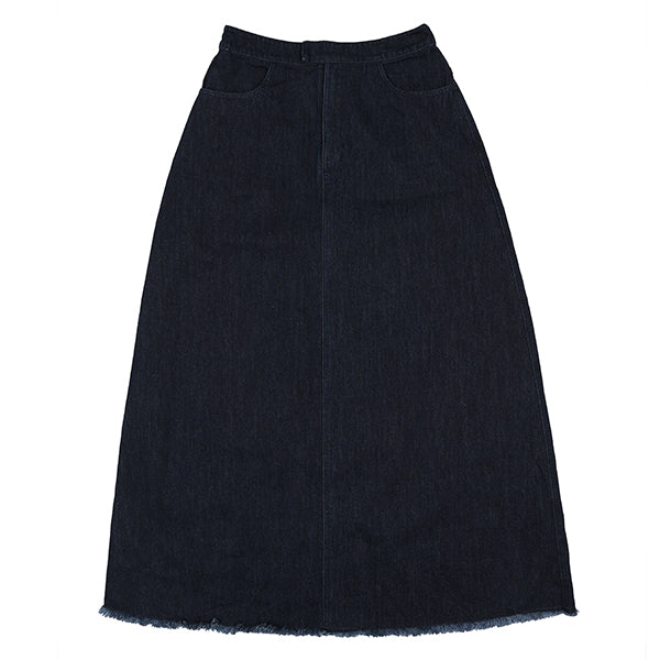 Luna Mae Hal dark denim skirt