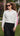 Luna Mae Nora collar fuchsia varsity sweatshirt - Flying Colors