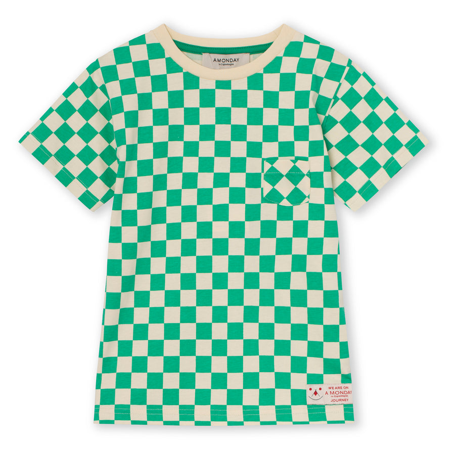 Ed summer check t-shirt by A Monday