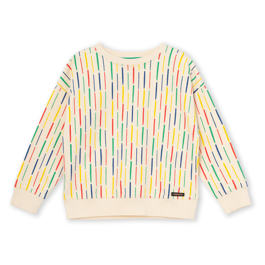 Louis multi stripe sweatshirt by A Monday