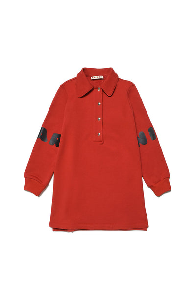 Red polo dress by Marni