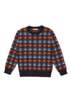 Checked knit sweater by Marni