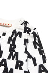 Letter print white sweatshirt by Marni